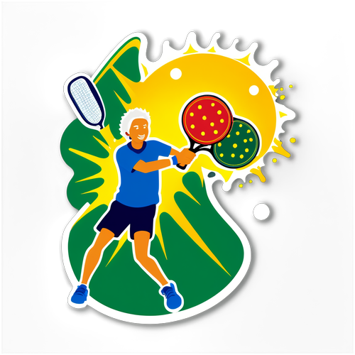 Oplev Pickleball: Den Sprudlende Sport, Der Får Dit Hjerte Til at Rase!