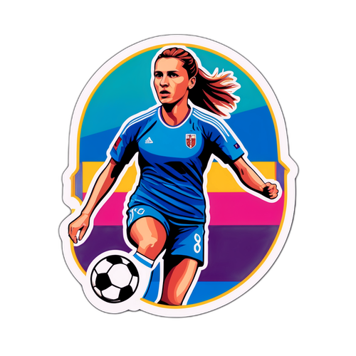 Portrét Andrea Čunderlíkové v akčním stylu