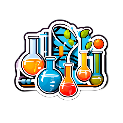 Modern Research-Themed Sticker for Citrini Research