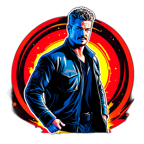 Eric Dane en action dans un rôle héroïque