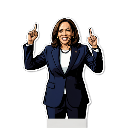 Kamala Harris: Empowerment in a Sticker – Inspire Your Space with Leadership!