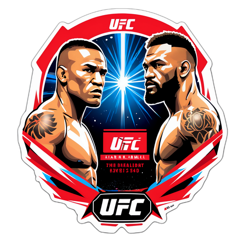 Autocollant dynamique de l'UFC 324