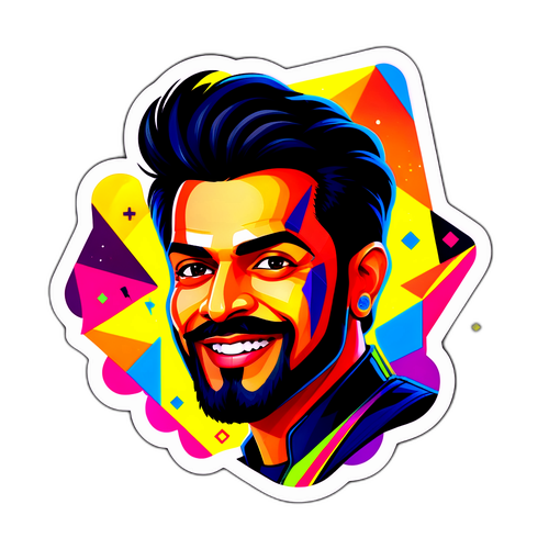 Energetisk Sticker Design af Sikandar Siddique