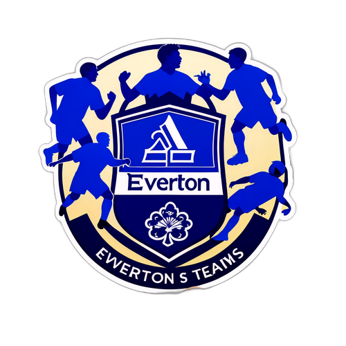 Stickers z drużyną Everton