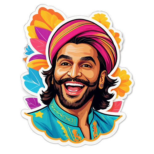 रणवीर सिंह 'धुरन्धर' स्टिकर