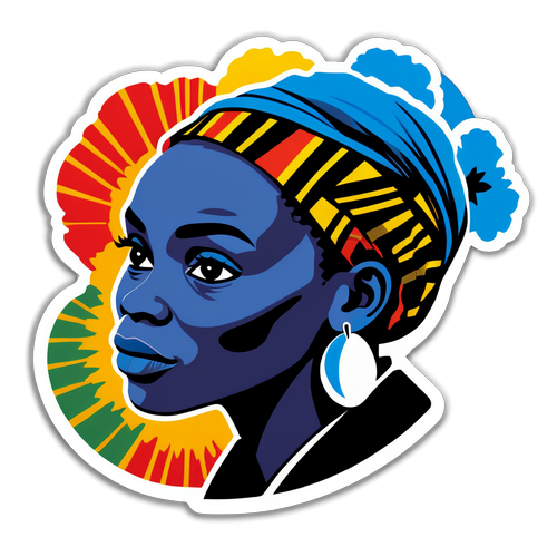 Kisima cha Umoja: Sticker ya Kiafrika Inayoangaza Matumaini na Msaada Nchini Kenya!