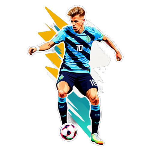 Sticker Dinamik Dani Olmo: Sambut Energi dan Gaya dalam Setiap Pergerakan!