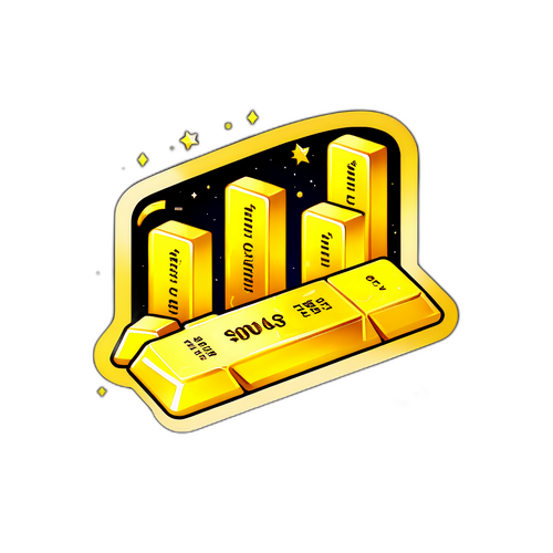 Goldpreis-Prognose Aufkleber