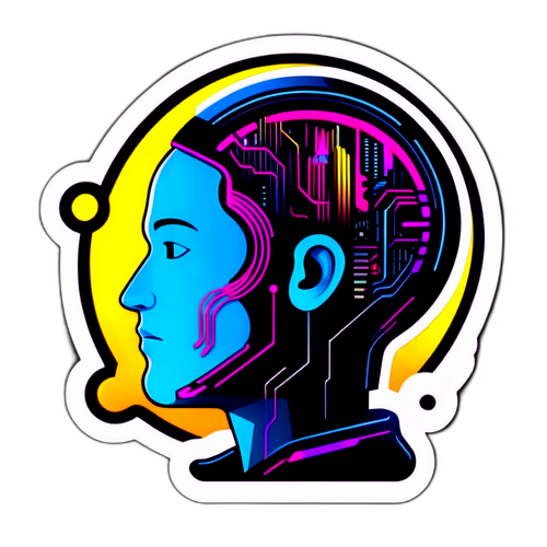 Adesivo Futuristico AI