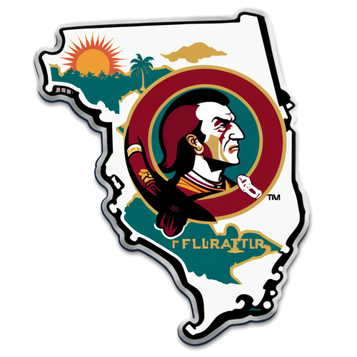 Unleash Your Florida Spirit! Get Your FSU Football Sticker with the Sunshine State Touch!