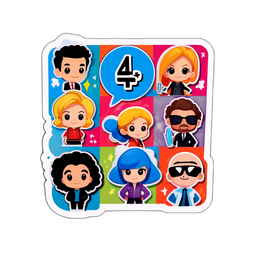 Samolepka inspirovaná E4