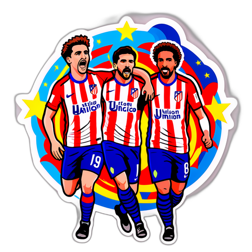 Atletico Union Spelers in Actie