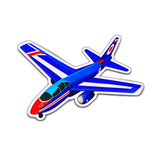 Klein schaalmodel van een RAF-vliegtuig