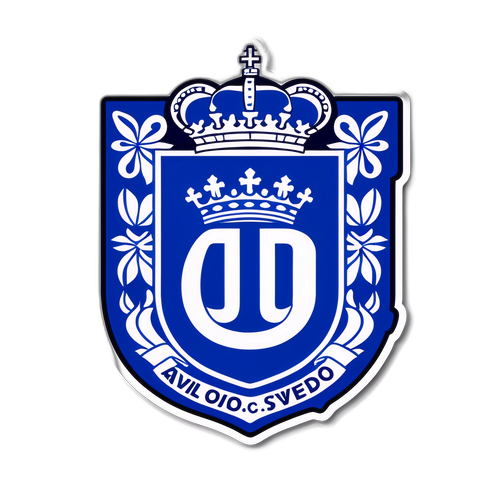 Real Oviedo Klistremerke