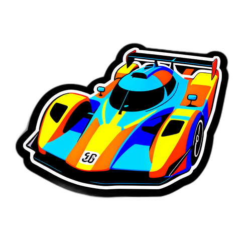 Naklejki inspirowane słynnymi projektami samochodów Lando Norrisa