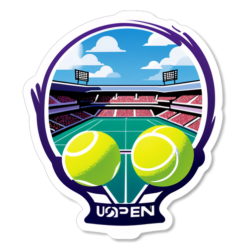 Oplev Energi og Spænding: Tennisfesten ved US Open Med Racket, Bold og Stadion! 🎾