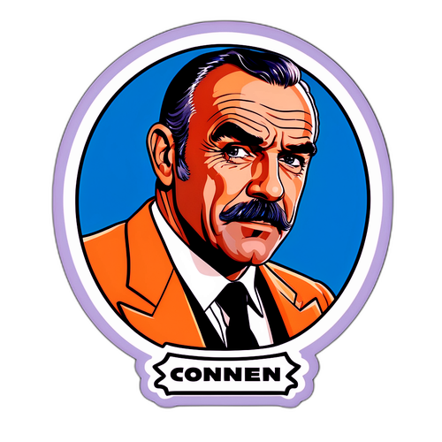 Luoden vintage-tyylinen Sean Connery