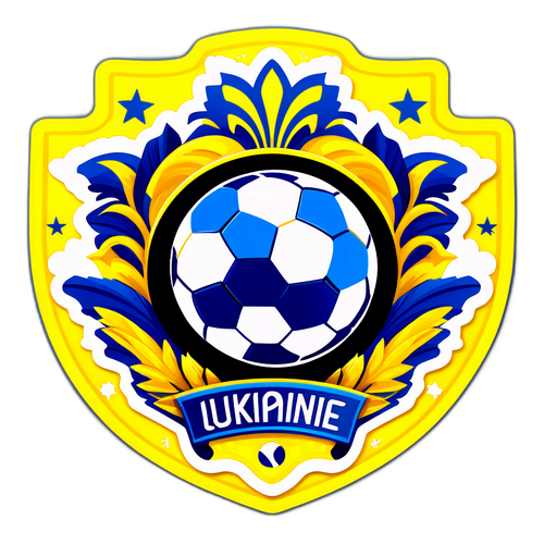 Дизайн стікера для фанатів футбольних матчів в Україні