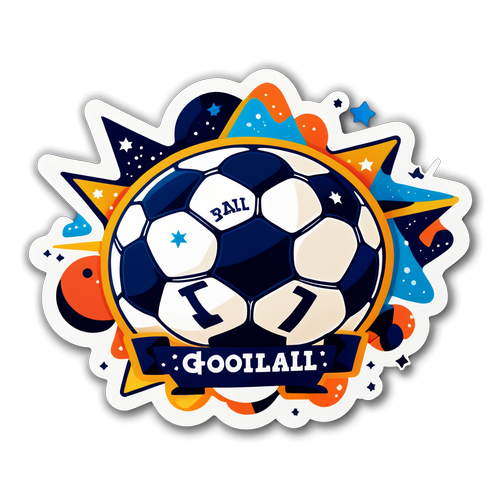 Fotbalul Va Străluci! Sticker-ul Magical cu Logo-ul Tottenham și Mesajul 'Goal!' Te Va Face Să Strigi de Bucurie!