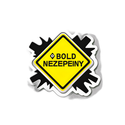 Niebezpieczny Sticker