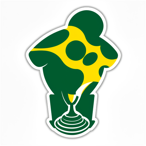 Arte Minimalista da Copa do Brasil 2025
