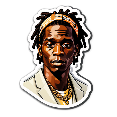 Upptäck Young Thug: Den Gripande Sticker Du Inte Vill Missa!