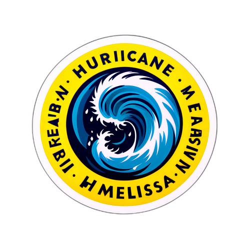 Hurricane Melissa Sticker