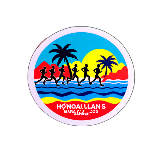 ホノルルマラソン2025のランナー