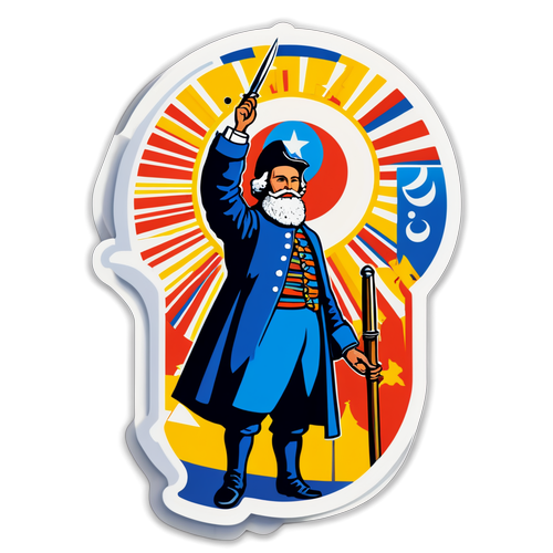 Herdenk de Leiden Bevrijding: Een Feestelijke Sticker die Geschiedenis tot Leven Brengt!