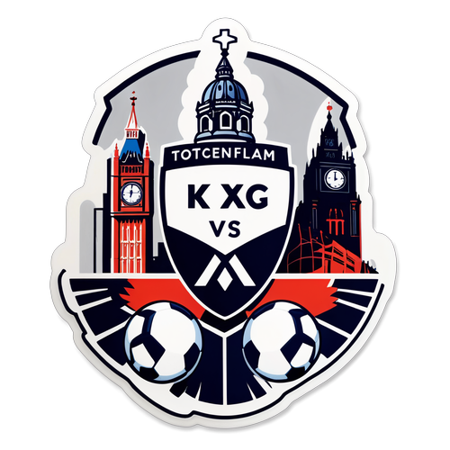 Tottenham vs Fulham Sticker