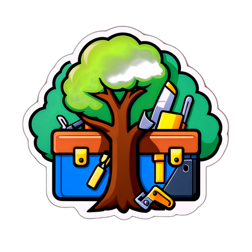 Sticker ya Ukuaji wa Kazi