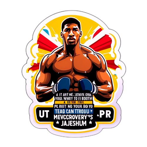 Motiváló matrica Anthony Joshua felépüléséről