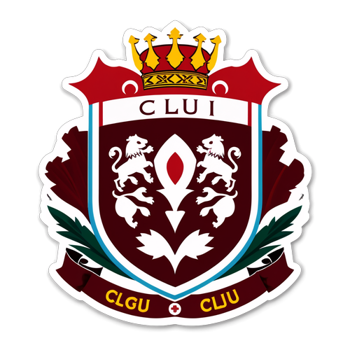 Emoția Clujeană: Stema CFR Cluj Învăluită în Tradiție și Mândrie!