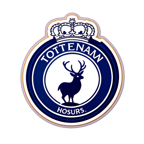 Tottenham Hotspur Logo Sticker