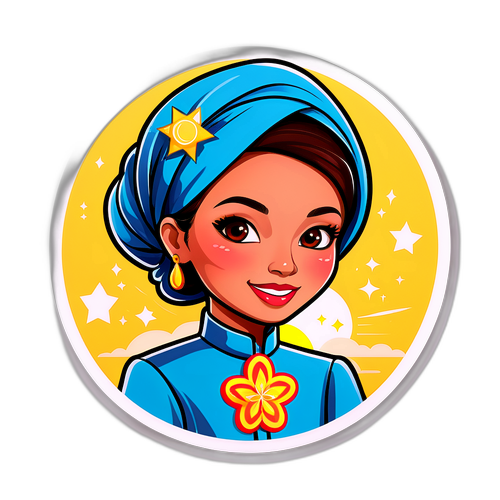 Stiker Siti Fauziah yang Menginspirasi