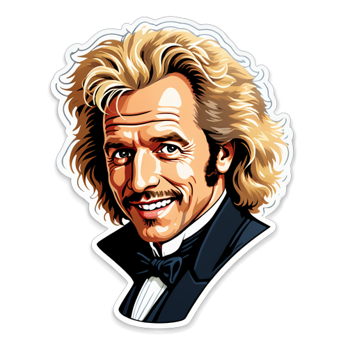 Thomas Gottschalk mit typischen 90er-Elementen