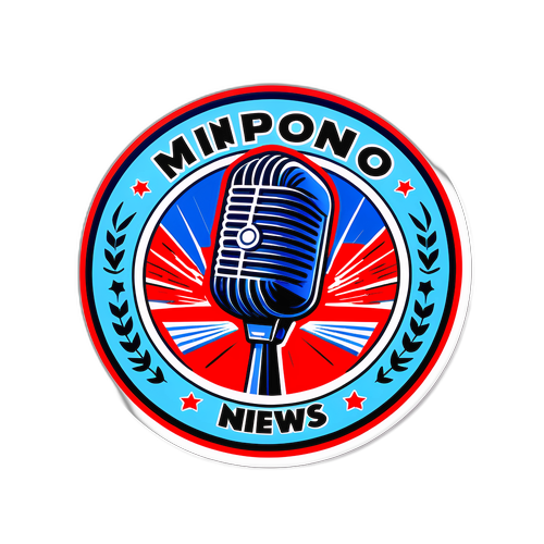 Енергійний бедж з написом «Dnipro News»