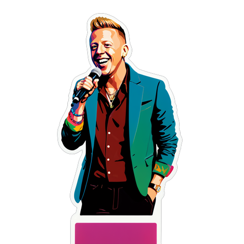 Unleash the Vibe! Dive Into Macklemore's Colorful World of Music and Style!