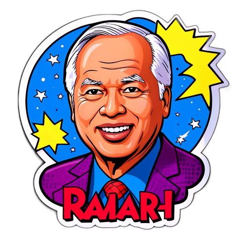 Rekaan Retro Komik Najib Razak