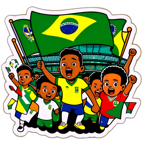 Emoção da Torcida Brasileira