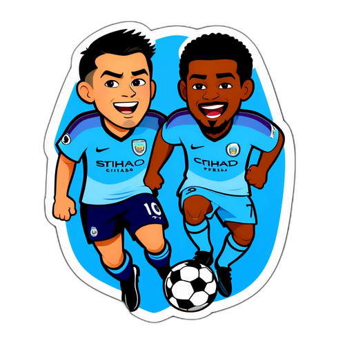 Stiker Menarik Manchester City vs Chelsea