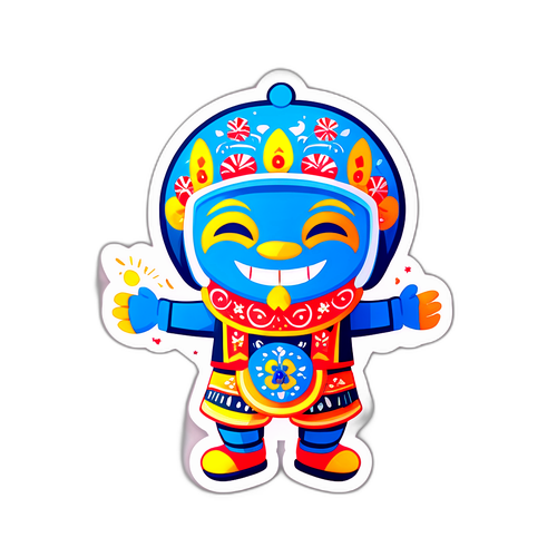 Manu: Iloinen hahmo, inspiroitunut suomalaisesta kulttuurista