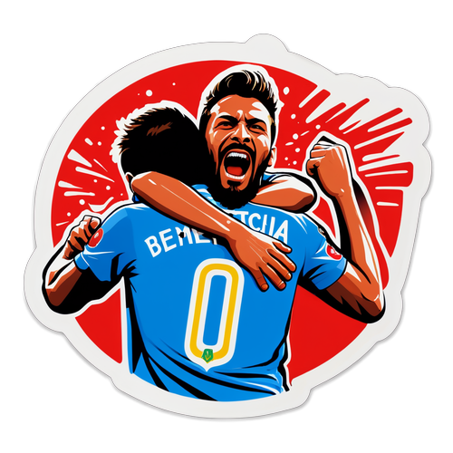 A győzelem pillanatai – Estoril–Benfica utáni ünneplés
