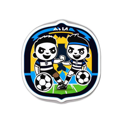 Friendly Sports Rivalry Sticker: Alianza Lima vs 2 de Mayo