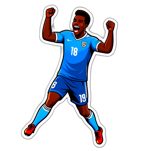 นักฟุตบอลที่เฉลิมฉลองหลังทำประตูในนัดสำคัญ