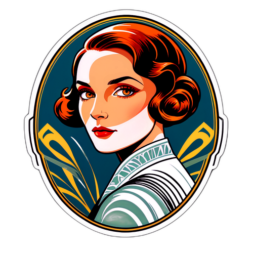 Elegancja Magdaleny Zawadzkiej w stylu Art Deco