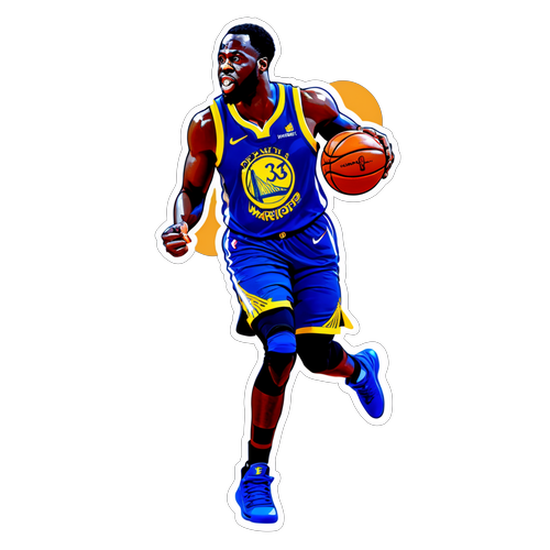 Sticker ni Draymond Green na may Mensahe ng Motivasyon