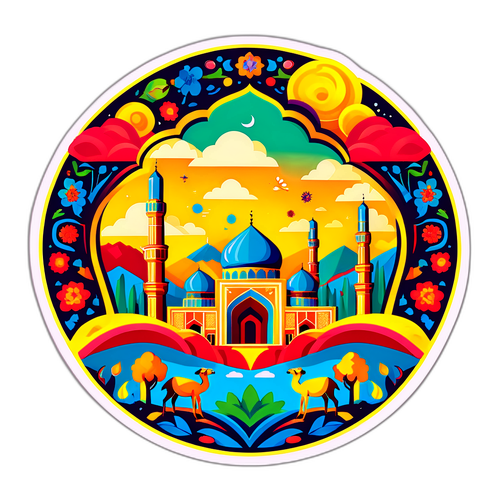 Креативна ілюстрація Ірану