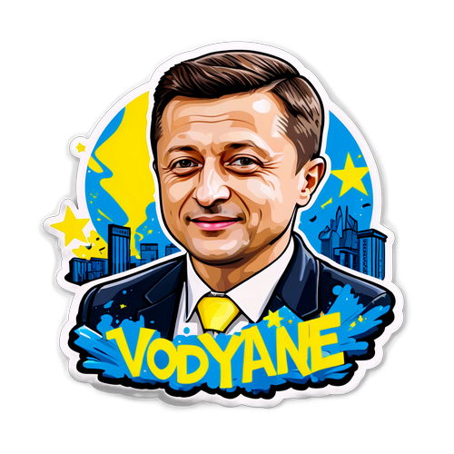 Těsný Ukrajina: Oslava úspěchů Volodymyra Zelenského