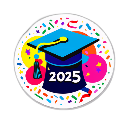 Sticker di Laurea Maturità 2025